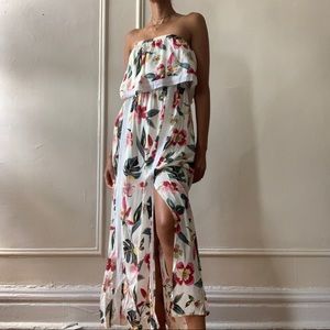 Tropical Floral Dress